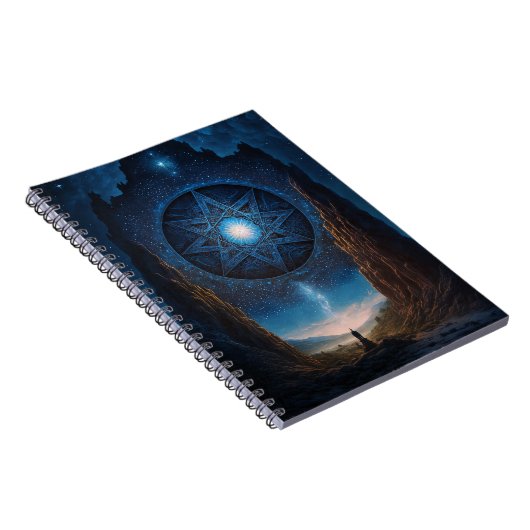 Surreal Visionary Landscape Art Notebook Notizblock (Rechte Seite)