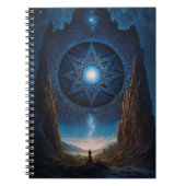 Surreal Visionary Landscape Art Notebook Notizblock (Vorderseite)