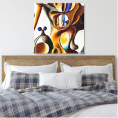 Surreal Visions Portal Leinwanddruck (Insitu (Schlafzimmer))