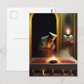 Surreal Weird Ritual Postcard Postkarte (Vorne/Hinten)