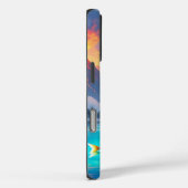 Surreal Weißer Drache und Goldfisch Case-Mate iPhone Hülle (Rückseite / Rechts)