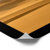 Surreal Wüstenrain Poster (Ecke)