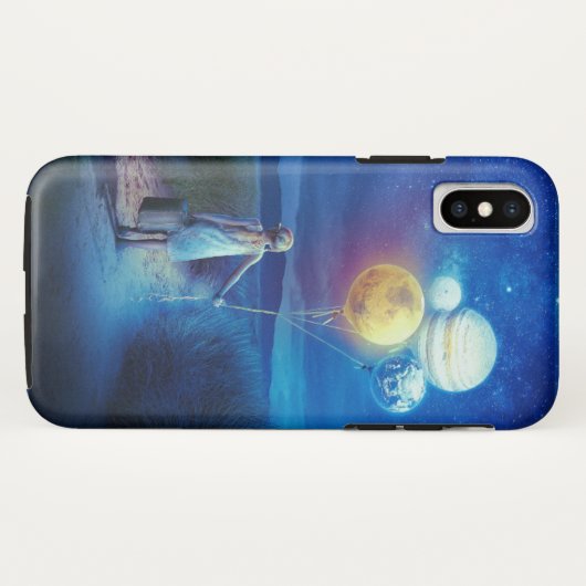 Surreal zieht in ihre Zukunft Case-Mate iPhone Hülle (Rückseite (Horizontal))