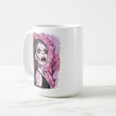 Surreal Zombie Kaffeetasse (Vorderseite Links)