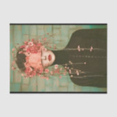 Surreale Abbildung in Blindfalte, bläserne CC6-Dec Seidenpapier (Vorderseite)