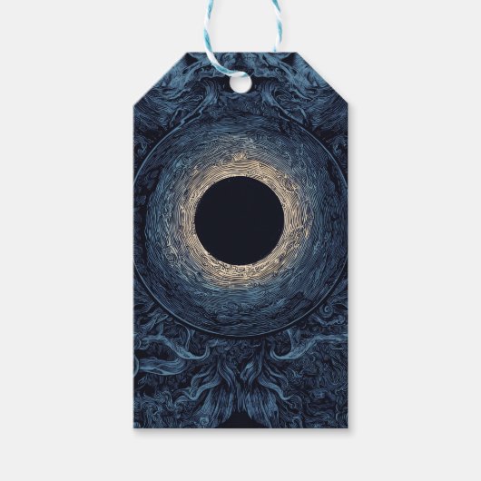 Surreale Eclipse mit mythischen Gesichtspunkten Geschenkanhänger (Vorderseite)