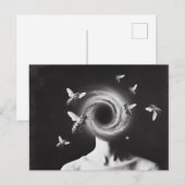 Surreale Frauen und Bienen Postkarte (Vorne/Hinten)