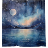 Surreale Himmelsseascape Duschvorhang (Vorderseite)