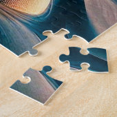 Surreale kosmische Küsten Puzzle (Seite)