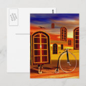 Surreale Kunstwerke Postkarte (Vorne/Hinten)