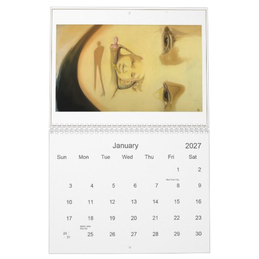 Surreale optische Täuschungen Kalender (Jan 2027)