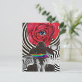 Surreale Schönheit Postkarte (Stehend Vorderseite)