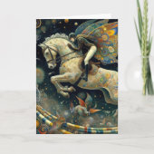 surreale Showspringmärchen Karte (Vorderseite)