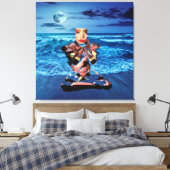 Surreale Träume Leinwanddruck (Insitu (Schlafzimmer))