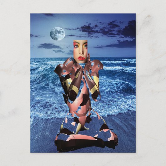 Surreale Träume Postkarte (Vorderseite)