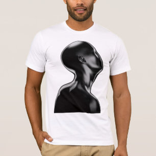 Surrealer abstrakt-anatomischer T-Shirt – Einzigar