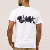 Surrealer abstrakt-anatomischer T-Shirt – Einzigar (Rückseite)