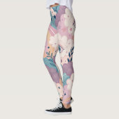 Surrealer Dreamcore-Textur – Nahtloses Ätherisches Leggings (Links)