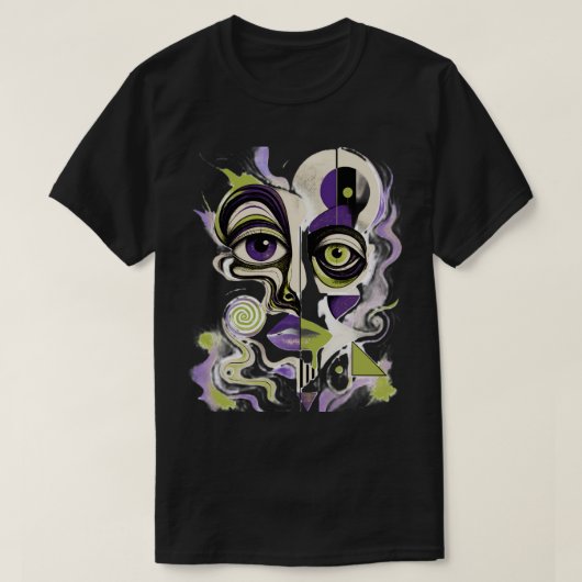 Surrealer Dualismus T-Shirt (Design vorne)