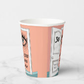 Surrealer Geburtstag, 30. Surrealismus Pappbecher (Rechts)