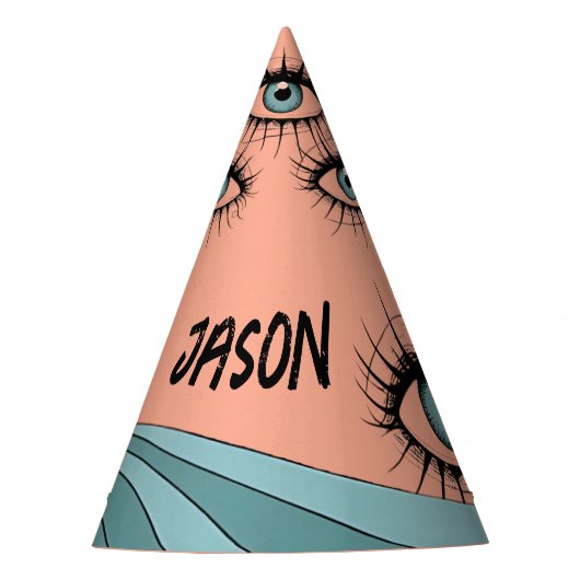 Surrealer Geburtstag, 30. Surrealismus Partyhütchen (Vorderseite)