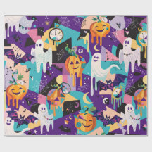 Surrealer Halloween in Lila