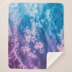 Surrealer Himmel, traumhafte abstrakte Kunst. Sherpadecke