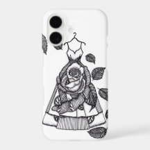 Surrealer iPhone-Hülle mit Rosenkleid Case-Mate