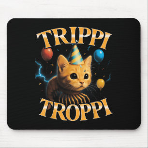Surrealer italienischer Brainrot-Meme-Trippi-Tropp Mousepad