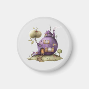 Surrealer lustiger Humor witzige Frucht Magnet
