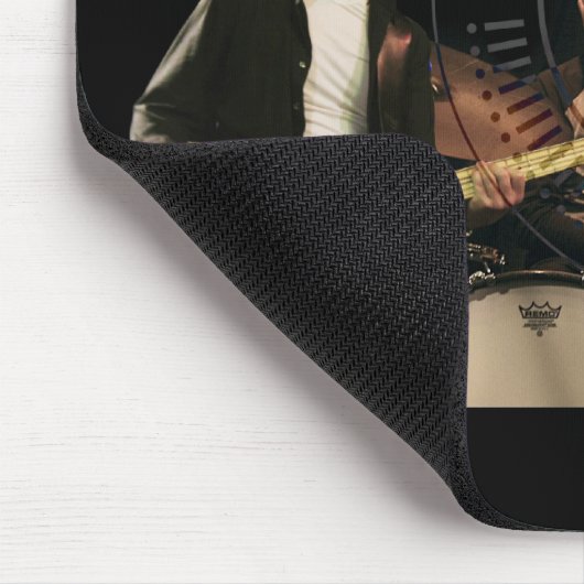 surrealer Mann raze Mausunterlage Mousepad (Ecke)