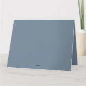 Surrealer Monsun über ruhiger Meeresküste Karte (Rückseite)