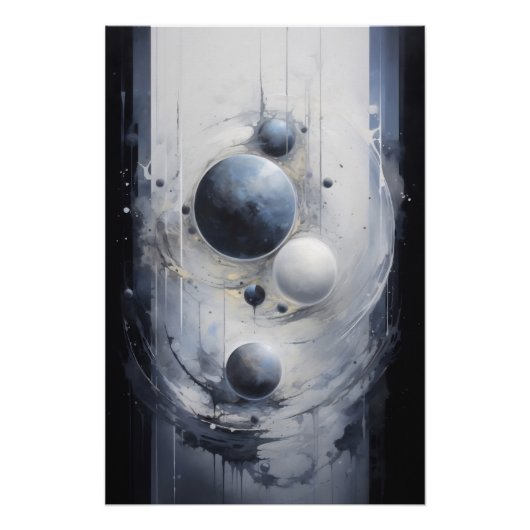 Surrealer Orbit Poster (Vorderseite)
