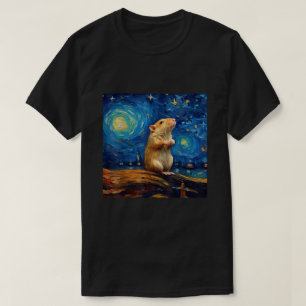 Surrealer Sternennacht Gerbil T-Shirt