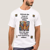 Surrealer Tiger T-Shirt (Vorderseite)