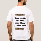 Surrealer Tiger T-Shirt (Rückseite)