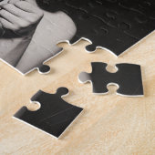 Surrealer Toast mit einer Eierfrau mit Kaffee Puzzle (Seite)