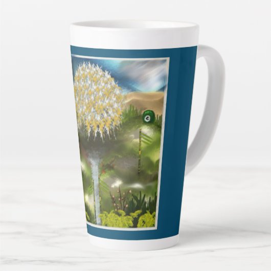 Surrealer Traum der Lüster Milchtasse (Rechte Ecke)