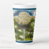 Surrealer Traum der Lüster Milchtasse (Vorderseite)