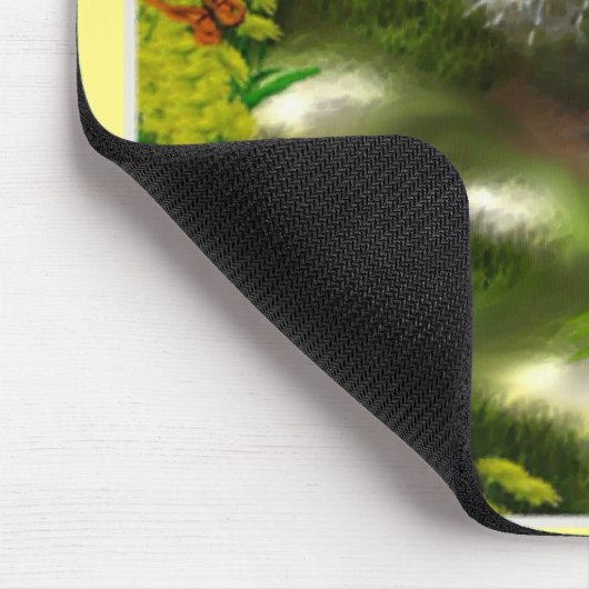 Surrealer Traum der Lüster Mousepad (Ecke)