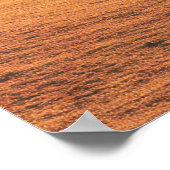 Surrealer UFO über rustikalem Haus Poster (Ecke)