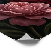 Surrealer Valentinsgarten-Traum Poster (Ecke)