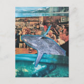 Surrealer Wal der Zeit  Postkarte (Vorderseite)