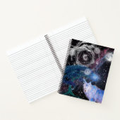 Surrealer Wolf Notizblock (Innenseite)