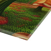 Surreales Baumhaus im Wald Schneidebrett (Ecke)