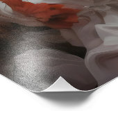 Surrealismus Barockmädchen Fotodruck (Ecke)