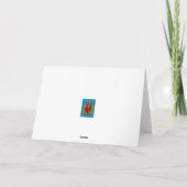 Surrealismus Circle Grußkarte Karte (Rückseite)