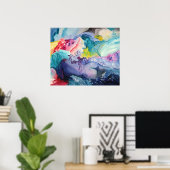 Surrealismus Color Poster (Heimbüro)