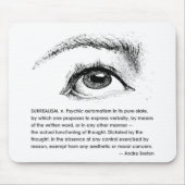 Surrealismus definiert mousepad (Vorne)