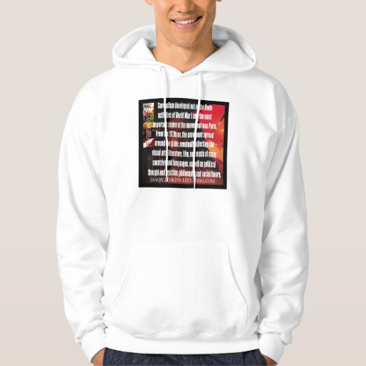 Surrealismus Hoodie (Vorderseite)